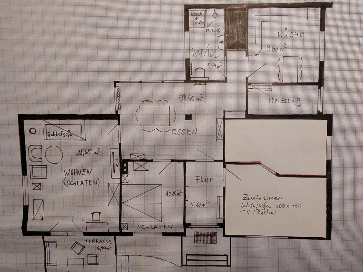 Ferienwohnung Am Freitagsbach Целле Экстерьер фото